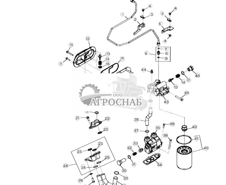 5912 Маслоохладитель двигателя и масляный фильтр - ST5731 112.jpg